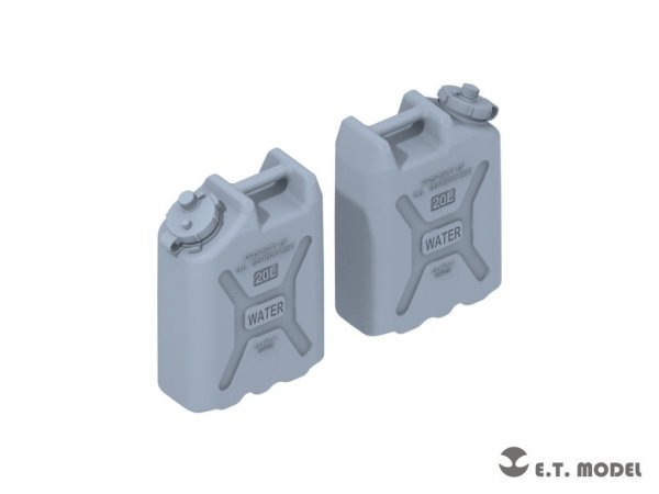 E.T. Model P35-241 US ARMY 20L WATER CANS SET(3D Printed) 1/35