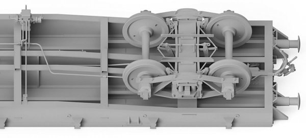 Thunder Model 35904 German Flat Wagon Ssyl 1/35