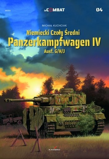 Kagero 8805 Niemiecki Czołg Średni Panzerkampfwagen IV Ausf. G/H/J PL