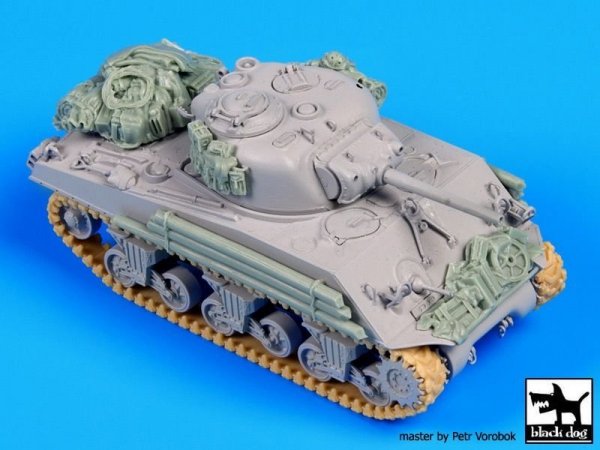 Black Dog T72048 Sherman accessories set for Dragon 1/72