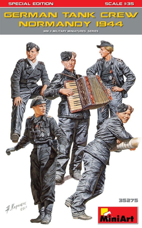 MiniArt 35275 GERMAN TANK CREW (Normandy 1944) SPECIAL EDITION (1:35)