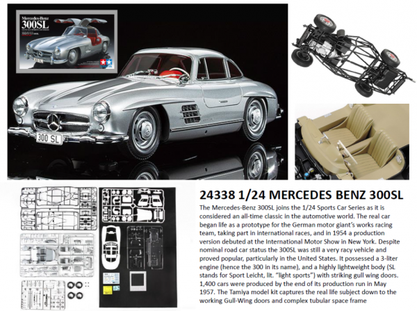 Tamiya 24338 Mercedes-Benz 300SL (1:24)