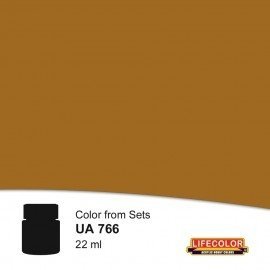 Lifecolor UA766 Leather Yellow-Ochre Tone 22ml