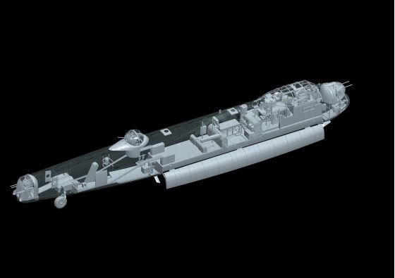 HK Models 01E012 Avro Lancaster B MkI/ B MkIII/ Dambuster 3 in 1 1/32