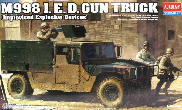 Academy 13405 M998 I.E.D. Gun Truck (1:35)