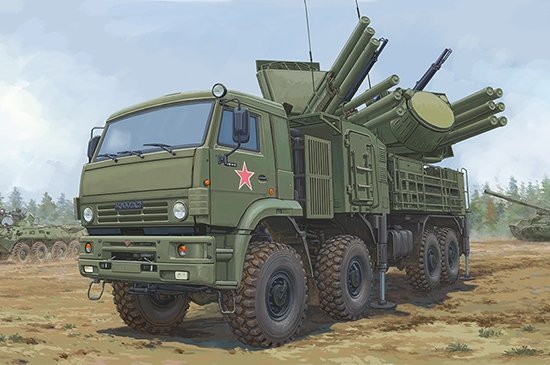 Trumpeter 01060 Russian 72V6E4 Combat Vehicle of 96K6 Pantsir -S1 ADMGS 1/35