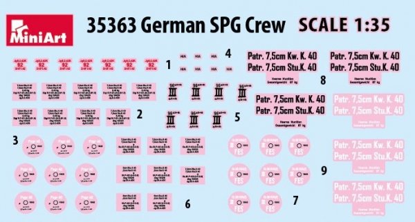 MiniArt 35363 GERMAN SPG CREW 1/35