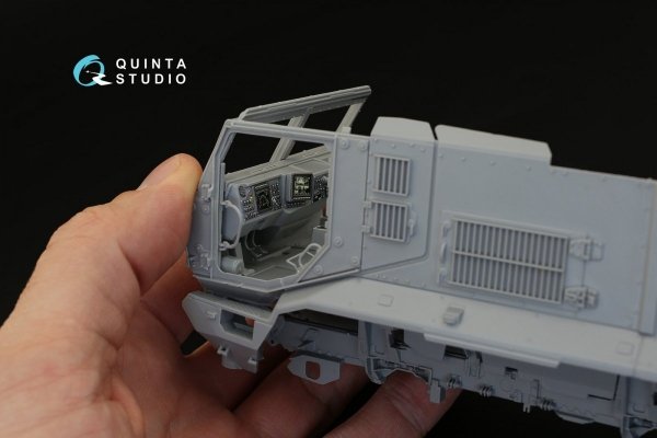Quinta Studio QD35005 MRAP Typhoon-K 3D-Printed &amp; coloured Interior on decal paper (for Zvezda kits) 1/35
