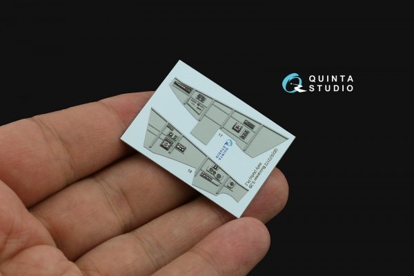 Quinta Studio QD72172 Blackburn Buccanneer S.2B Early 3D-Printed &amp; coloured Interior on decal paper (Airfix) 1/72