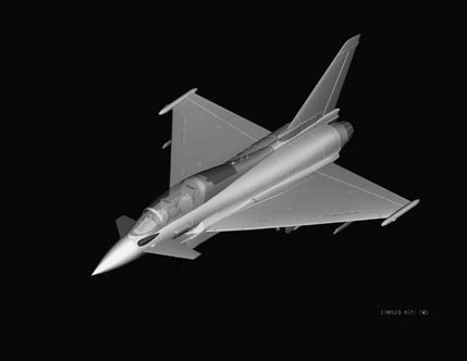 Hobby Boss 80265 EF-2000B Eurofighter Typhoon (1:72)