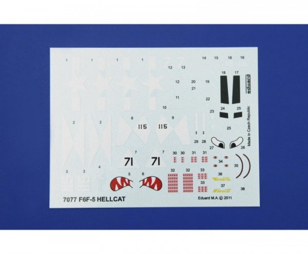 Eduard 7077 F6F-5 (1:72)