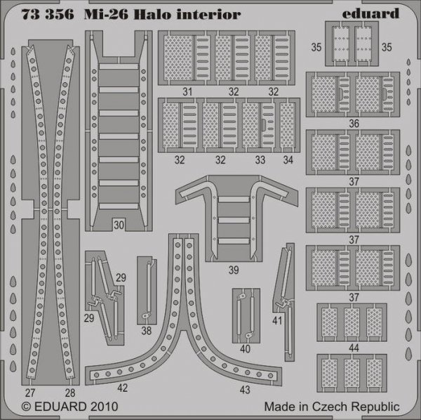 Eduard 73356 Mi-26 Halo interior 1/72 REVELL, ZVEZDA