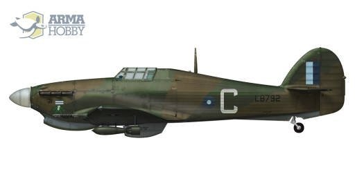 Arma Hobby 70042 Hurricane Mk II b/c Expert Set 1/72