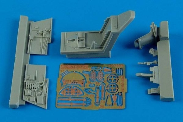 Aires 7292 Bf- 109E-3/E-4 cockpit set 1/72 AIRFIX