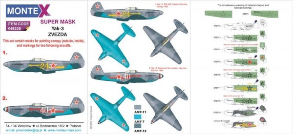 Montex K48225 Yak-3 1/48