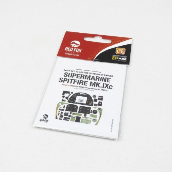 Red Fox Studio QS-32188 Spitfire Mk.IXc Updated for Tamiya kit 1/32