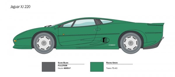 Italeri 3631 Jaguar XJ 220 1/24