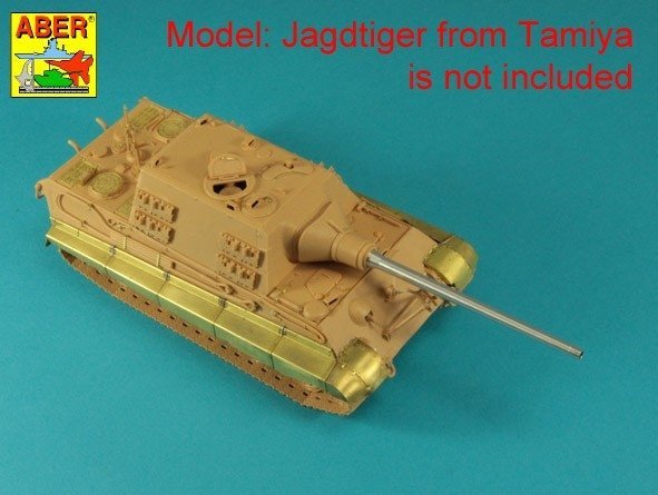 Aber 48052 Niemiecki niszczyciel czołgów Jagdtiger - Sd.Kfz. 186 / Panzerjäger Jagdtiger Sd.Kfz.186 - GERMAN TANK DESTROYER 1/48