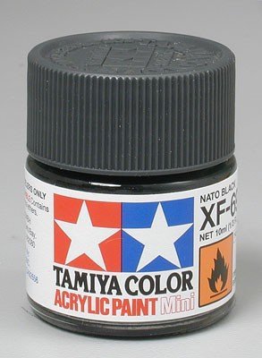 Tamiya XF69 NATO Black (81769) Acrylic paint 10ml