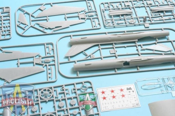 Modelsvit 72027 I-7U Supersonic interceptor prototype 1/72