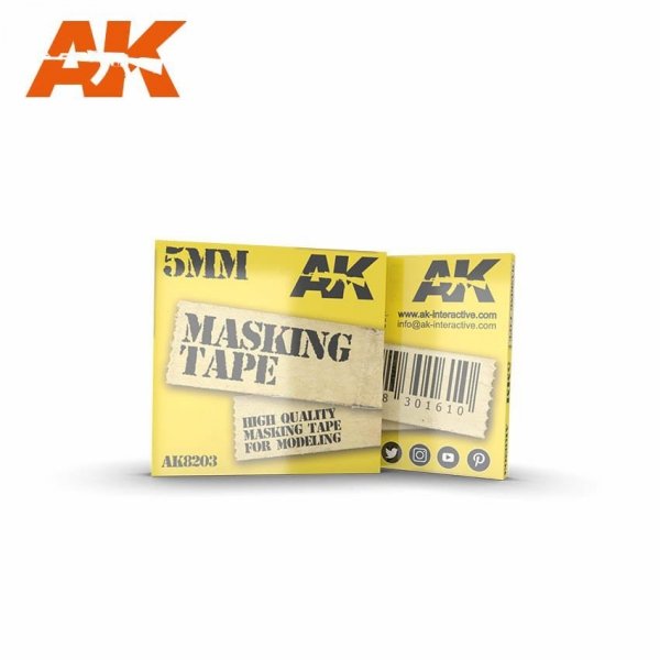 AK Interactive AK8203 MASKING TAPE: 5mm