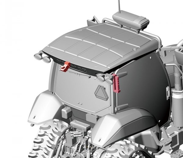 Hasegawa 66112 Yanmar Tractor YT5113A "Robot Tractor" Delta Crawler / Rotary 1/35