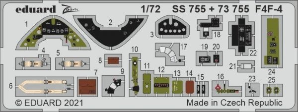 Eduard 73755 F4F-4 ARMA HOBBY 1/72