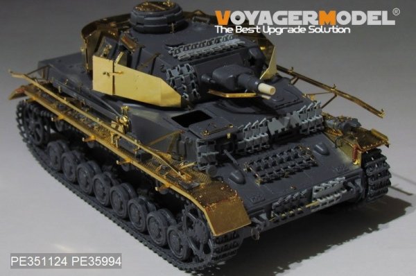 Voyager Model PE351124B  WWII German Pz.Kpfw.IV Ausf.F1（LateProduction）Basic（B ver included Ammo) 1/35