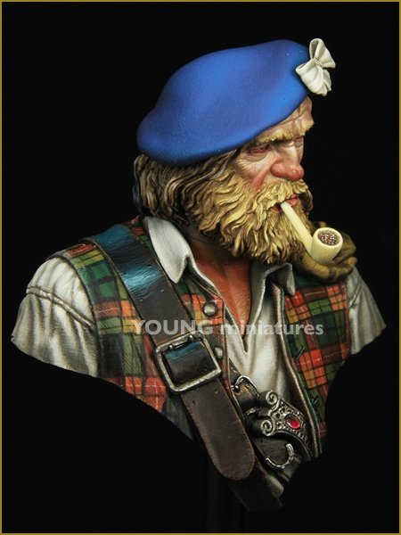 Young Miniatures YH1838 Highland Clansman 1/10