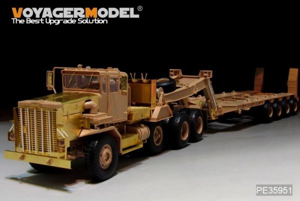 Voyager Model PE35951 Modern US Army M911 C-HET &amp;M747 Heavy Equipment Semi-Trailer For MENG SS-013 1/35