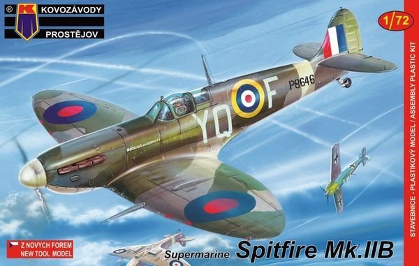 Kovozavody Prostejov KPM0056 Supermarine Spitfire Mk.IIB 1:72