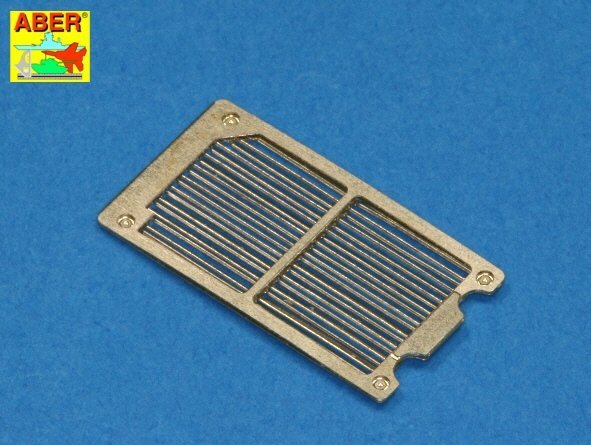 Aber 35G26 Grilles for german tank Standardpanzer E-75 or E-50 (1:35)