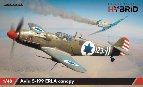 Eduard 948011 Avia S-199 ERLA canopy Hybrid 1/48