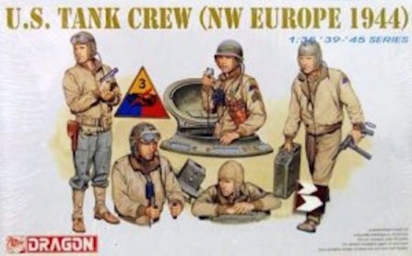 Dragon 6054 US Tank Crew (NW Europe 1944) (1:35)