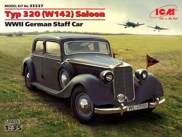 ICM 35537 Mercedes-Benz 320K W142 Saloon 1/35