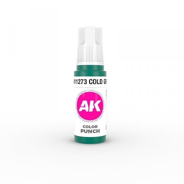 AK Interactive AK11273 COLD GREEN – COLOR PUNCH 17ml