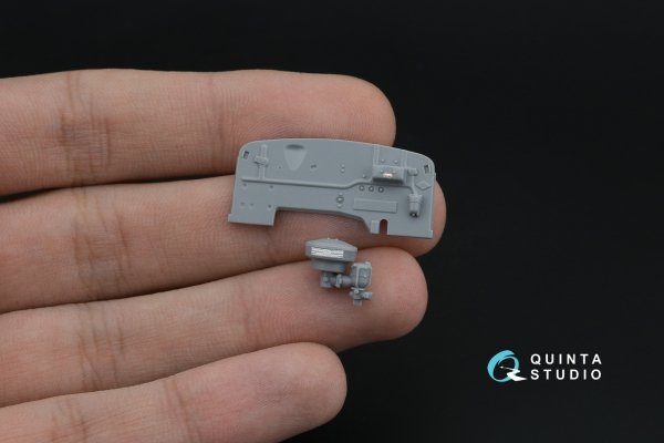 Quinta Studio QD35149 Dodge WC-54 Ambulance 3D-Printed &amp; coloured Interior on decal paper (Zvezda) 1/35