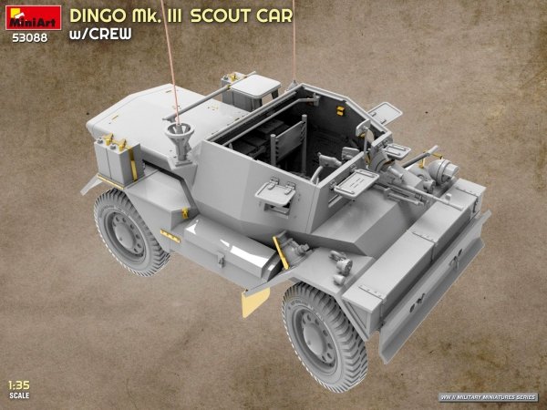 MiniArt 53088 DINGO Mk. III SCOUT CAR w/CREW 1/35