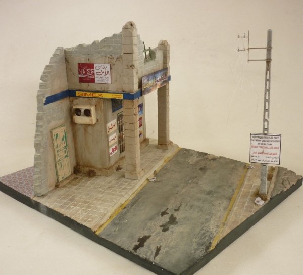RT-Diorama 35271 Diorama-Base: &quot;Streets of Baghdad&quot; 1/35