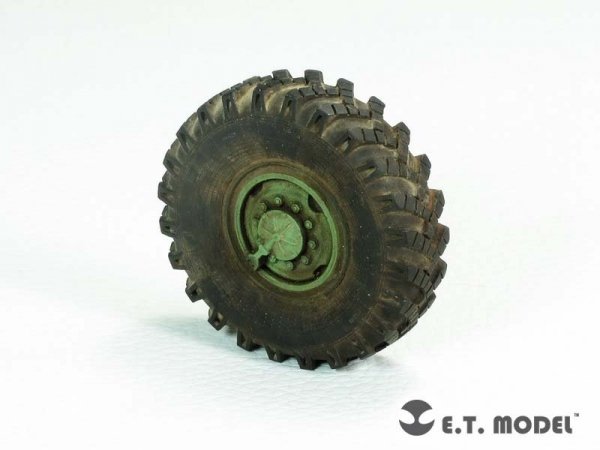 E.T. Model ER35-056 Russian URAL-4320 Truck Weighted Road Wheels For TRUMPETER 1/35