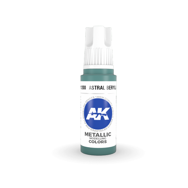 AK Interactive AK11200 ASTRAL BERYLLIUM – METALLIC 17ml