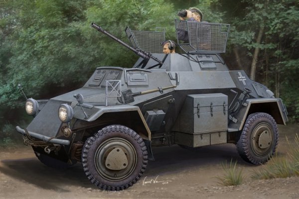 Hobby Boss 83815 German Sd.Kfz.222 Leichter Panzerspahwagen (1st Series) (1:35)