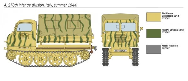 Italeri 6549 STEYR RSO/01 with GERMAN SOLDIERS (1:35)