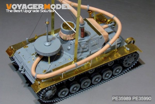 Voyager Model PE35990 WWII German Pz.KPfw.III Ausf. F-H Fenders For DRAGON 1/35