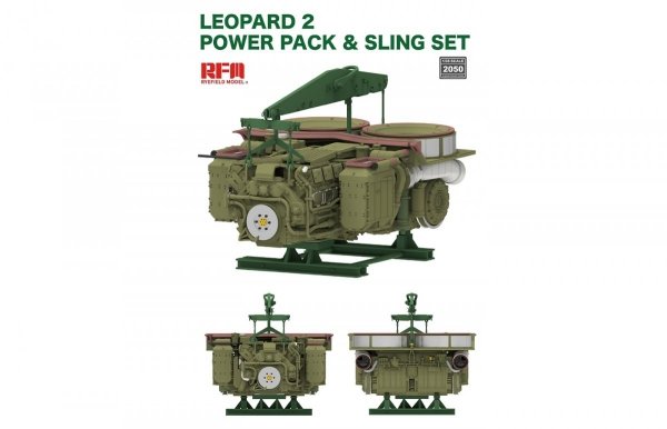 Rye Field Model 2050 Leopard 2 Powerpack &amp; Sling Set 1/35