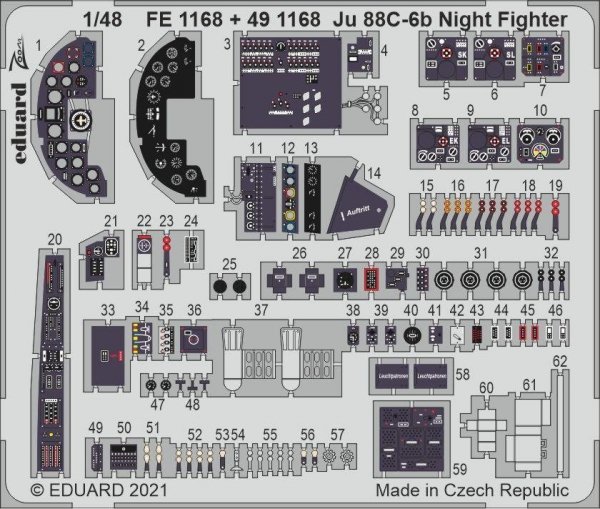 Eduard BIG49288 Ju 88C-6b Night Fighter ICM 1/48