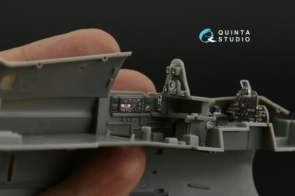 Quinta Studio QD48444 Fairey Gannet AS.1_AS.4 3D-Printed coloured Interior on decal paper (Airfix) 1/48