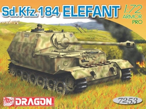 Dragon 7253 Sd.Kfz.184 Elefant (1:72)
