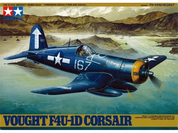 Tamiya 61061 Vought F4U-1D Corsair 1/48