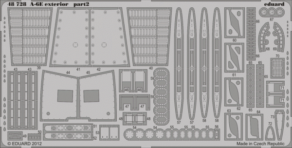 Eduard 48728 A-6E exterior 1/48 KINETIC MODEL